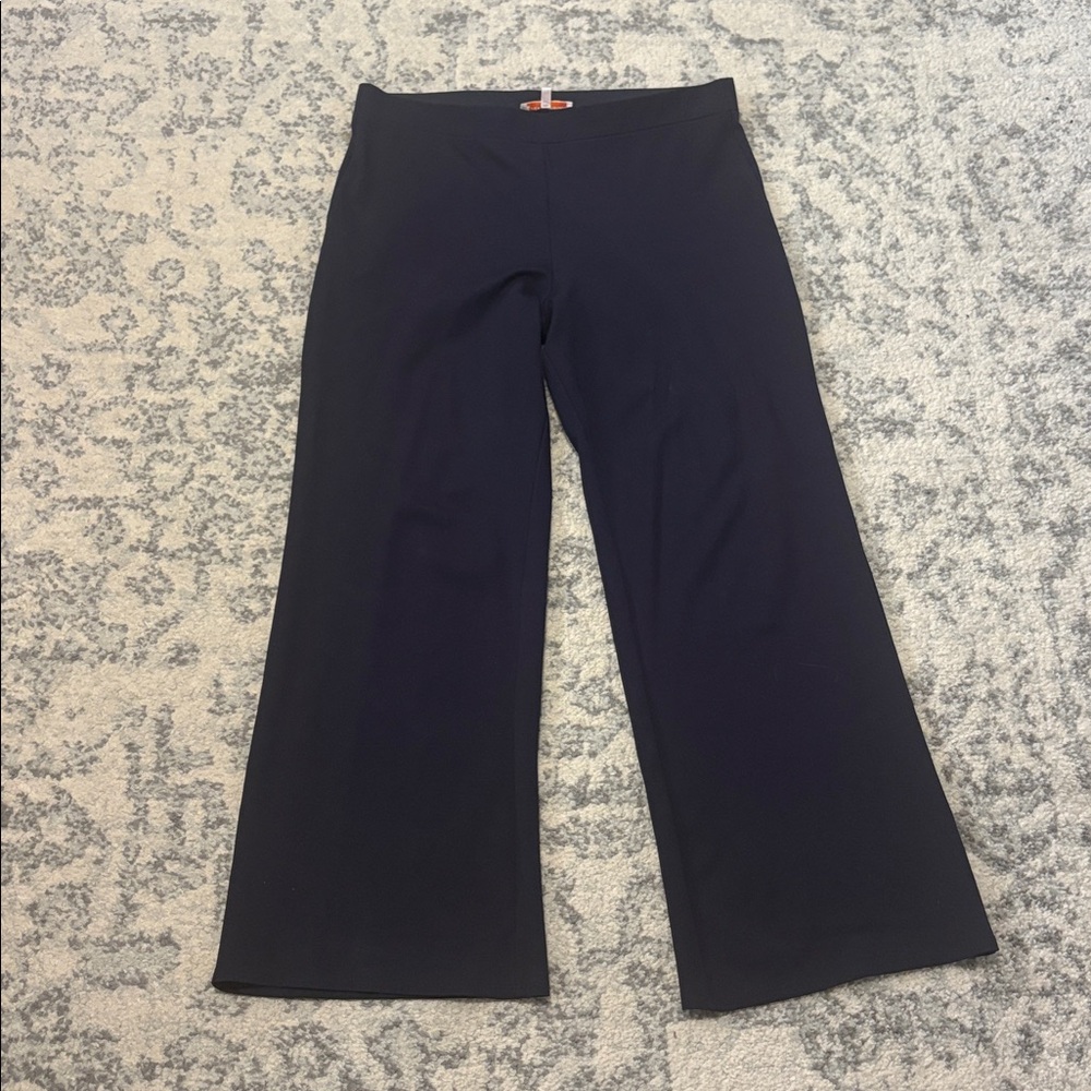 Jude Connally Navy Wide-Leg Ponte Pants - Picture 3 of 8